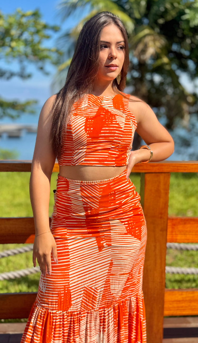 Top Sport Studio Sunset Estampado