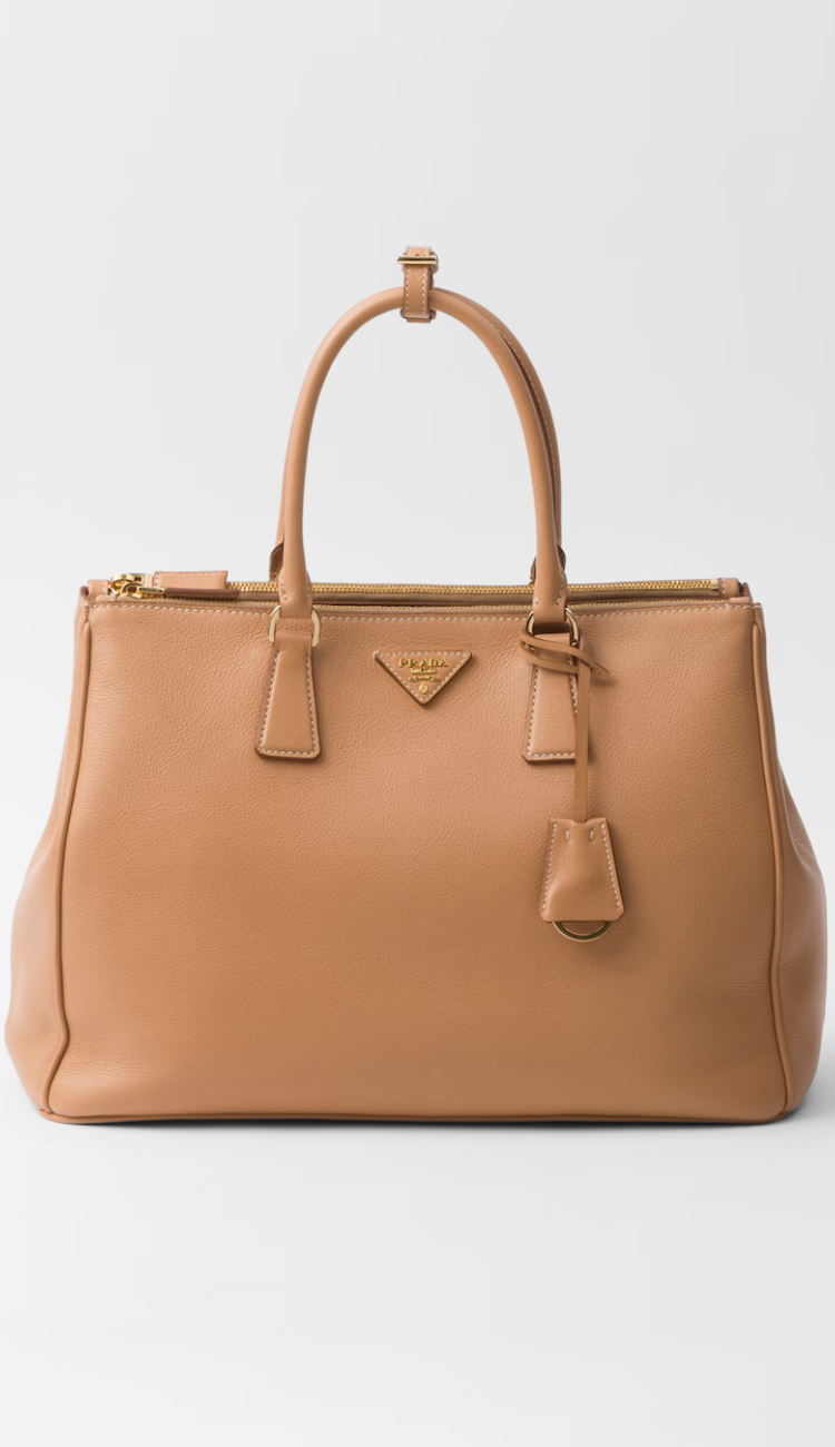 Bolsa Prada Galleria grande em couro